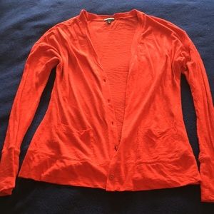 Red Express Cardigan size small